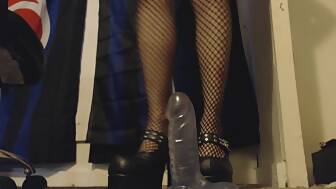 goth prick heels