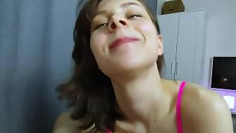 sperm throat sis pov