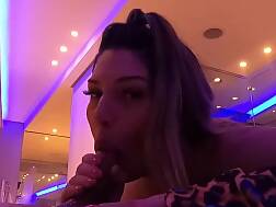 6 min - Lighthaired show lingerie showing