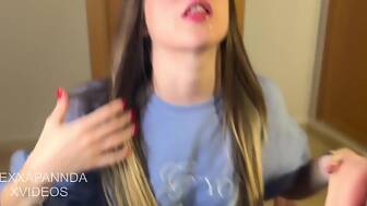 pov sucks facial