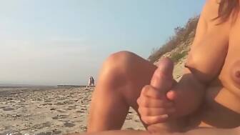 public beach