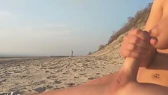 public beach