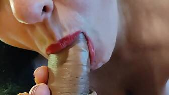 sperm throat milf
