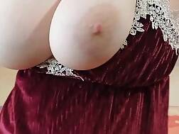 8 min - Stepsister shows huge jugs