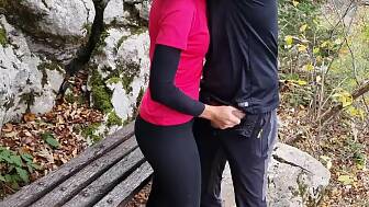 teenager penetrated public