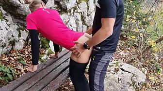 teenager penetrated public