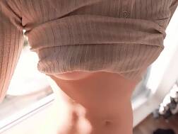 12 min - Striptease sis huge jizz