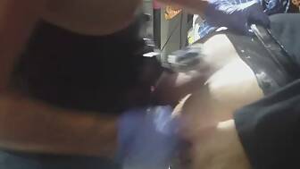 submissive pegging