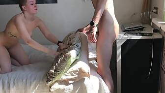 blowing cums hands dick