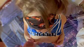 fucked teen cheerleader jizz