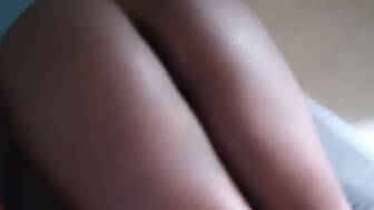 busty dark stepsister caught