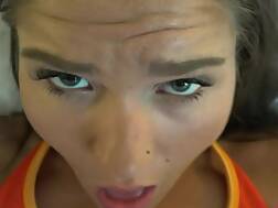 12 min - Strokes dick feet pov
