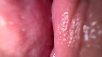 sperm wet vagina spreading