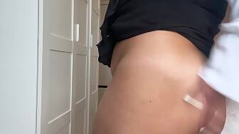 hijab arab milf watching