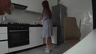 wife kitchen