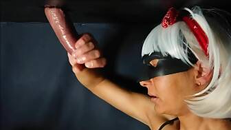 milking table jizz face