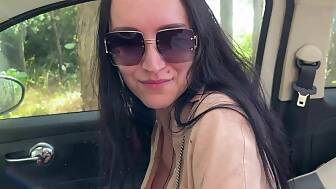 banged wifes car cum