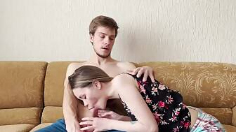 stepsister blowjob