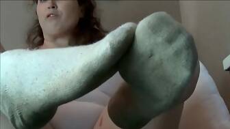 socks feet face