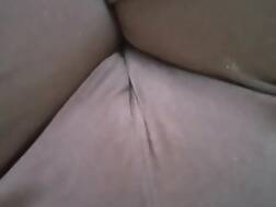 6 min - Touch cunt leggings wearing