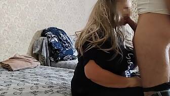sucks anal mature huge