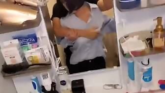asian office banging