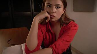 latina teacher drill asmr