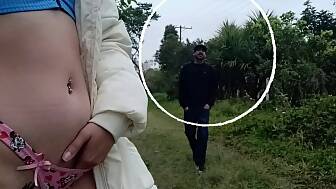wife park jerk public