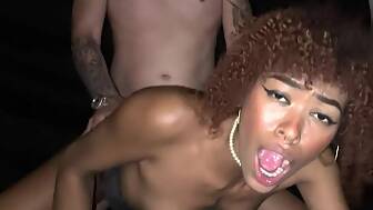 deep throat cumshot face