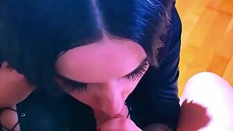 2 hoes sucking penis