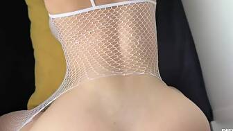 darkhaired fucks cock deepthroats