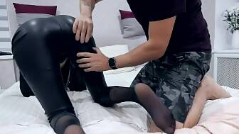 leather leggings