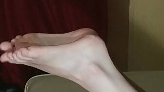 jerk leg fucking wet