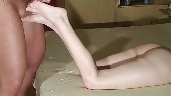 jerk leg fucking wet