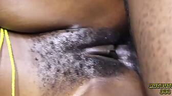 sperm hairy fat pussy