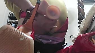 femdom self bondage sissy