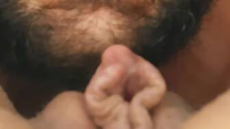 huge creamy clit sucked