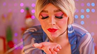 tongue deepthroat slapping boobs