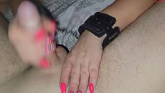 handcuffed drilled