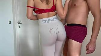 stretching huge booty massive