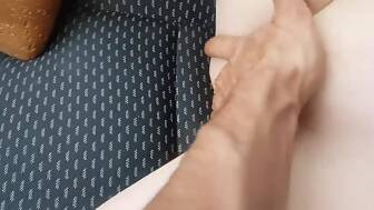 public parking squirts butt