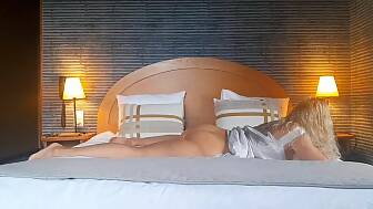 blond mature wife massage