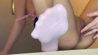 stepsister cum fingering