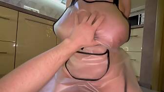 fuck huge jugs kitchen