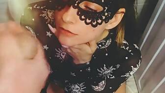 young couple penetrates