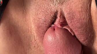 milf closeup snatch bang