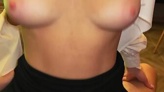 boss fucked secretary sperm