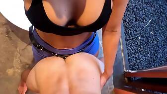 shower pleasures anilingus pegging