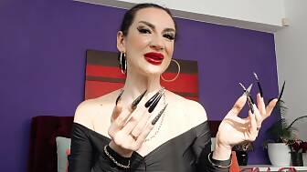 black nails
