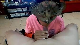 pov suck jizz throat